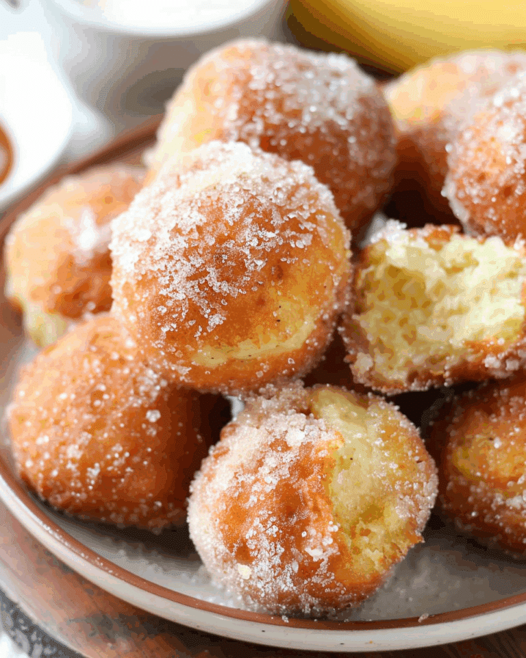 Banana Donut Holes Recipe