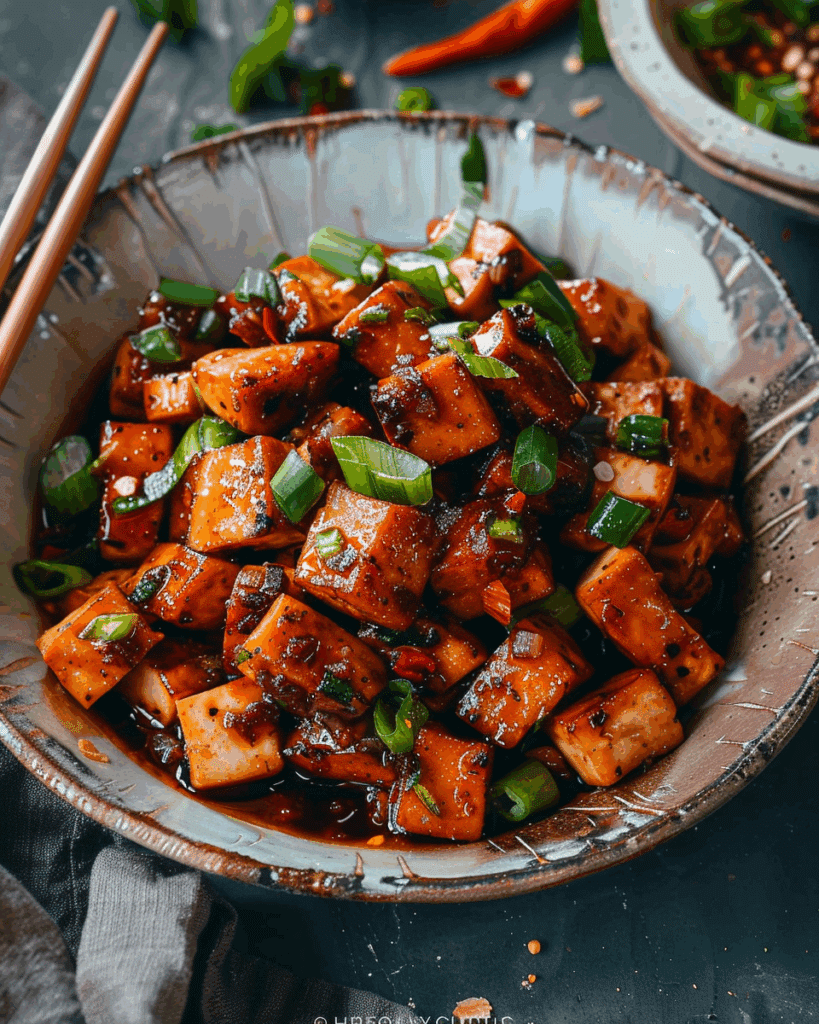 Black Pepper Tofu