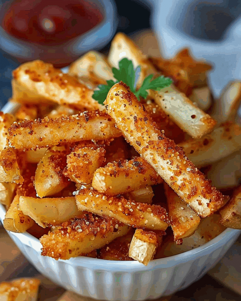 Crispy Air Fryer Apple Fries