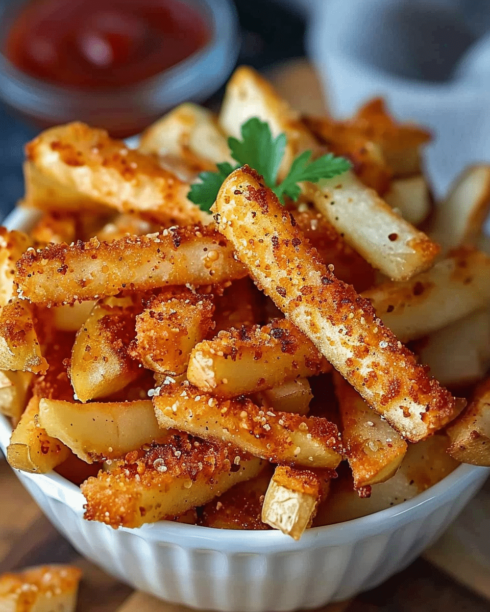 Crispy Air Fryer Apple Fries