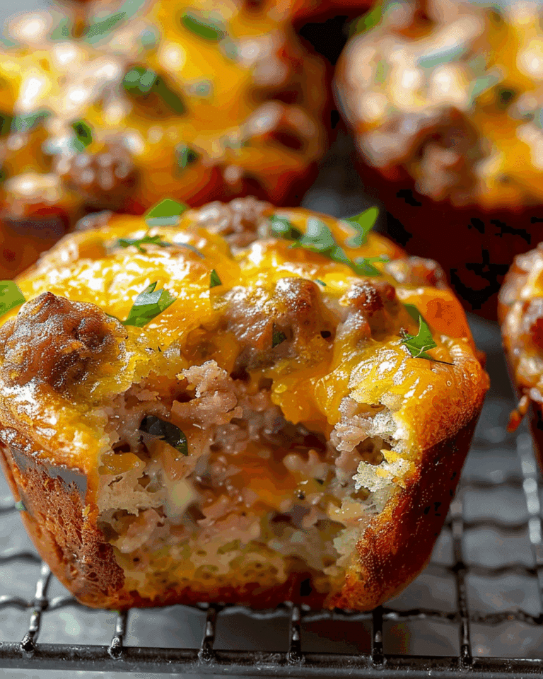 Easy Sausage Breakfast Muffins Recipe