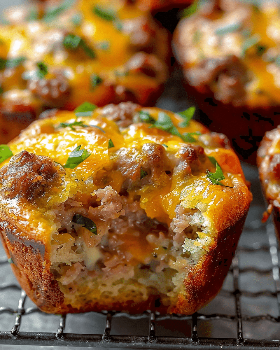 Easy Sausage Breakfast Muffins Recipe
