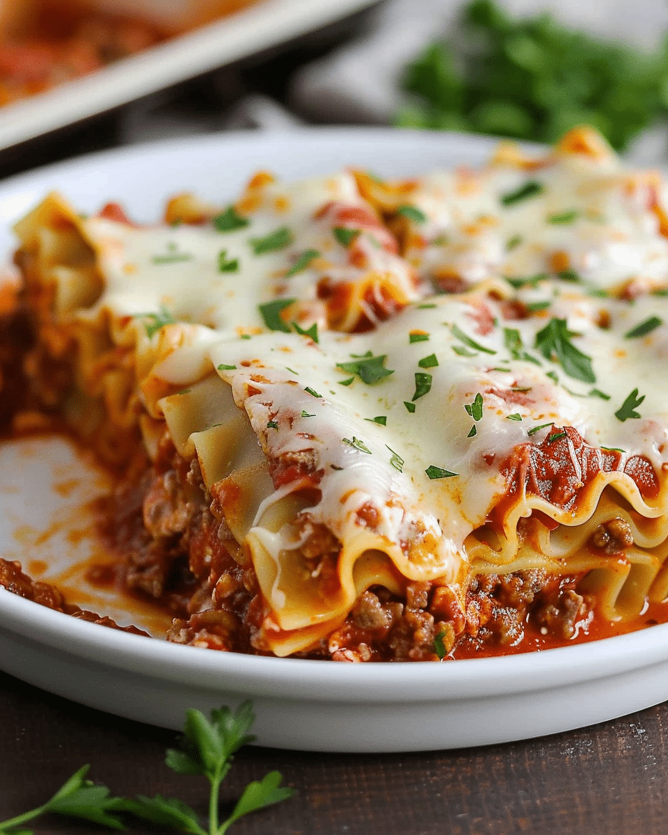 Lasagna Roll-Ups Recipe