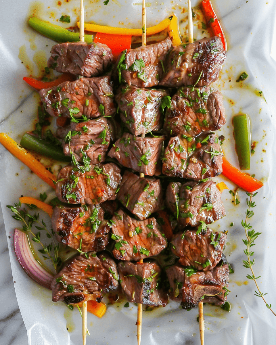 Delicious Lamb Skewers Recipe