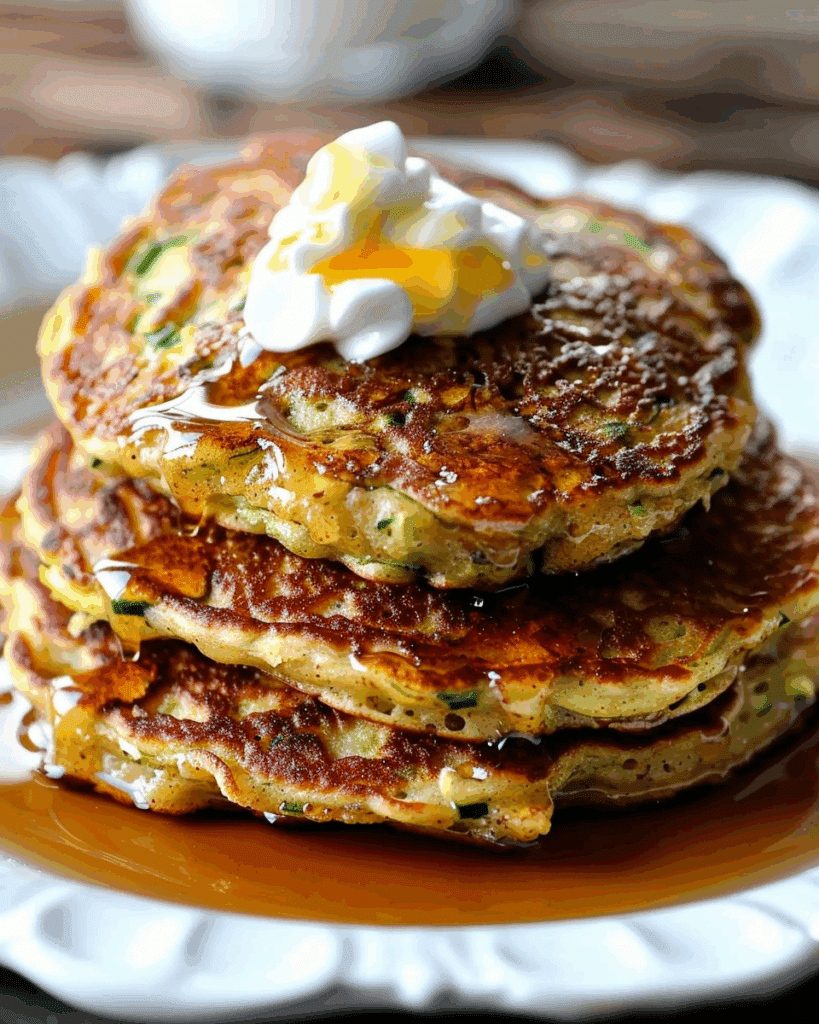 Zucchini Bread Pancakes: A Delightful Breakfast Twist!