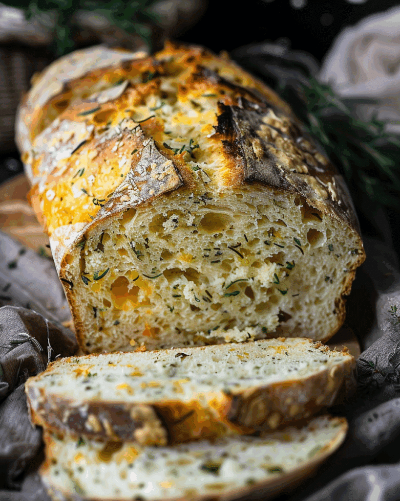 Cheddar and Herb Soda Bread