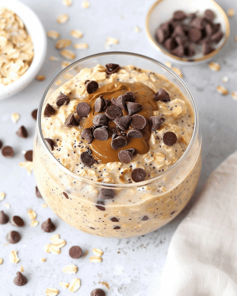 Cookie Dough Overnight Oats