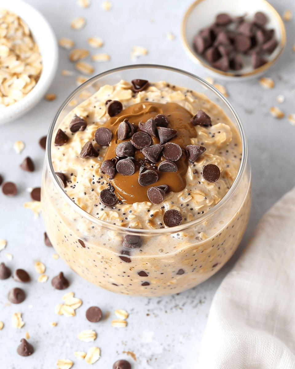 Cookie Dough Overnight Oats