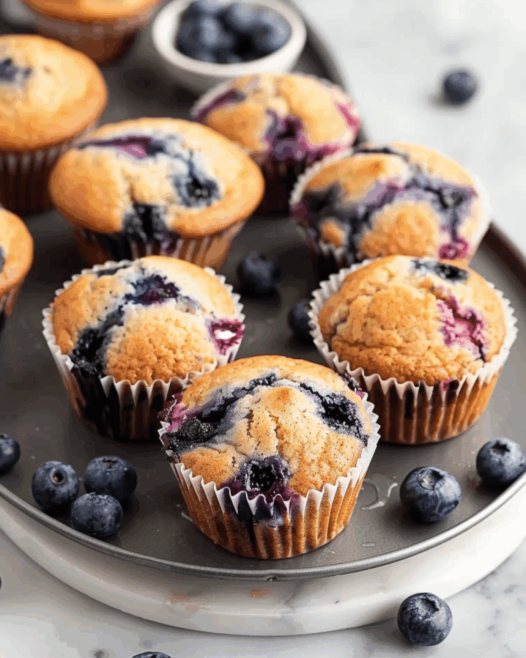 Homemade Blueberry Protein Muffins Recipe