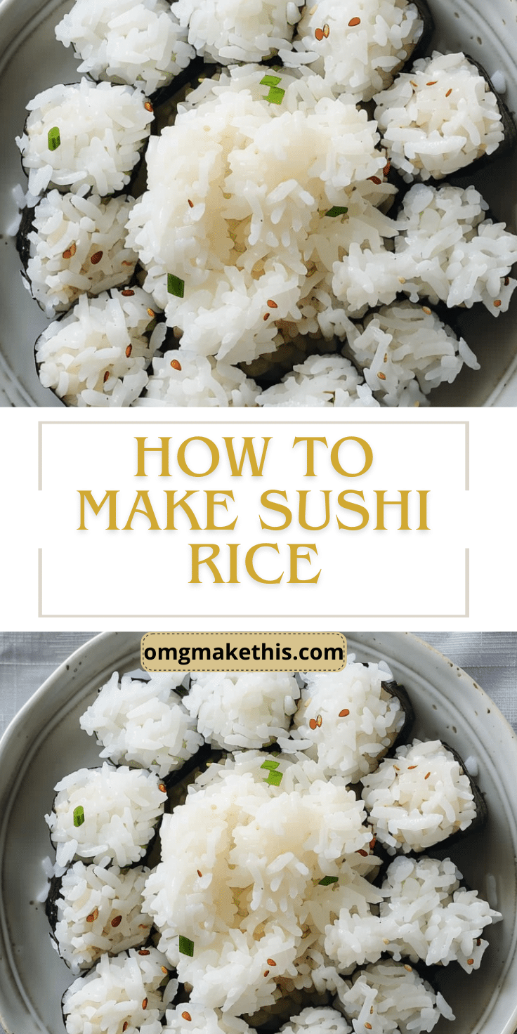 Rushy Rice How To Make Sushi Rice (Perfect Every Time) | Omg Make This