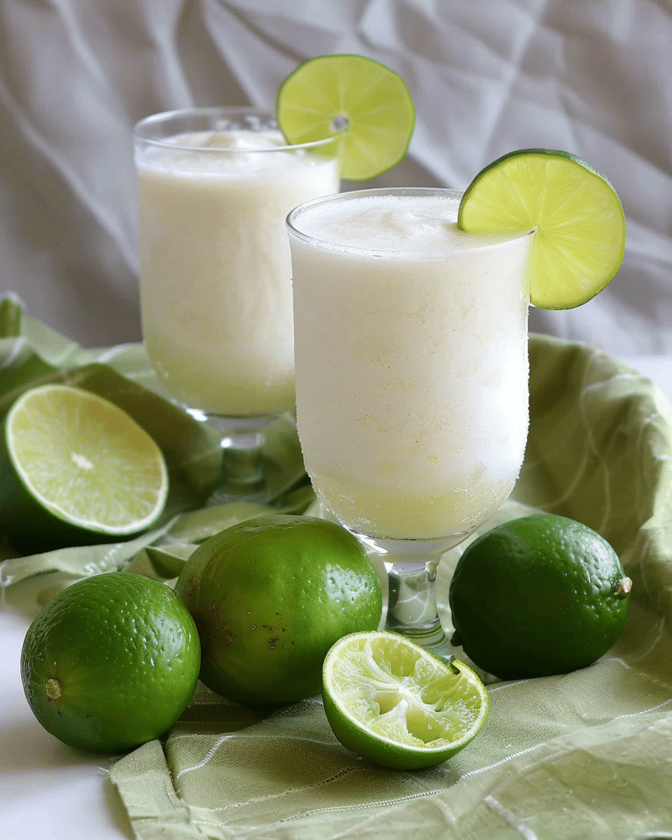 Limonada de Coco – Colombian Lime and Coconut Drink