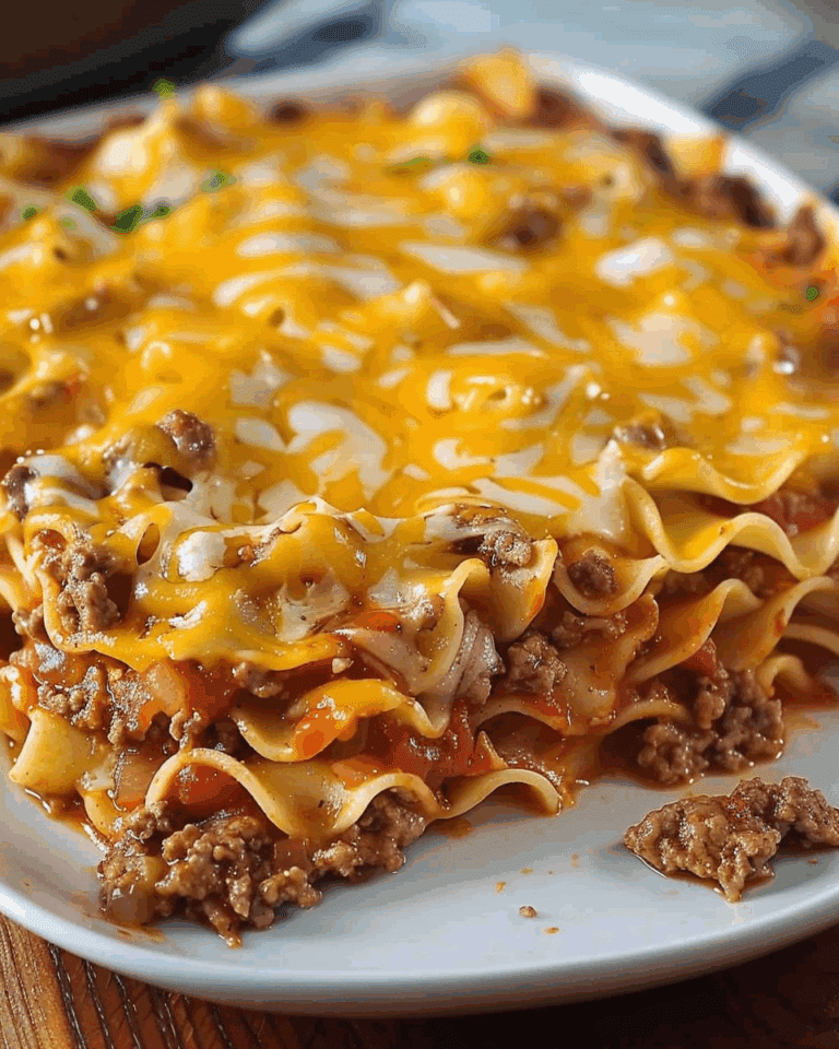 Old-Fashioned Ground Beef Casserole