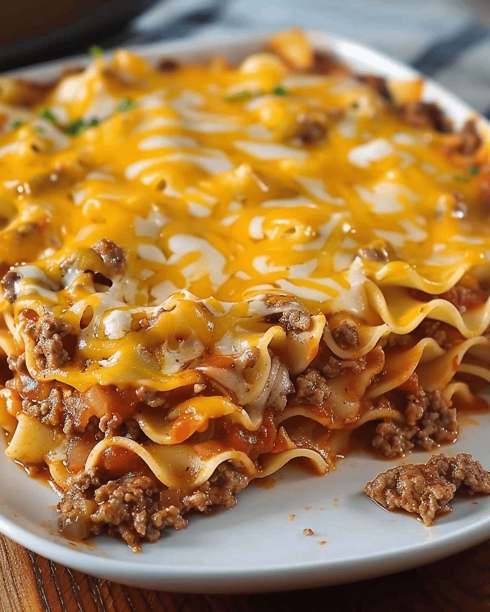 Old-Fashioned Ground Beef Casserole