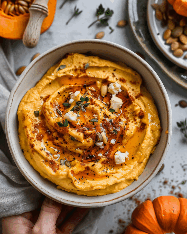Pumpkin Whipped Feta Dip