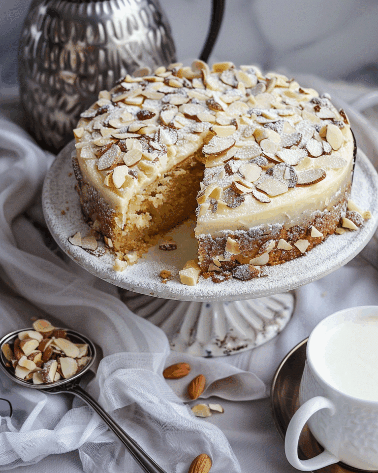 Almond Cardamom Cake