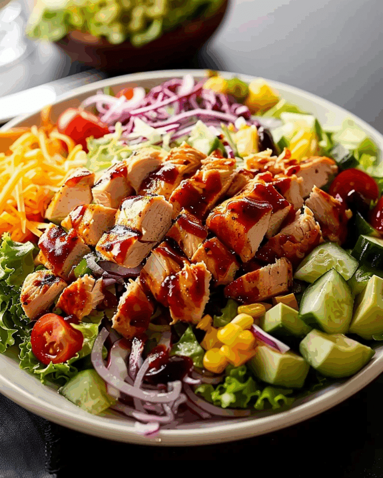 BBQ Chicken Chopped Salad Recipe