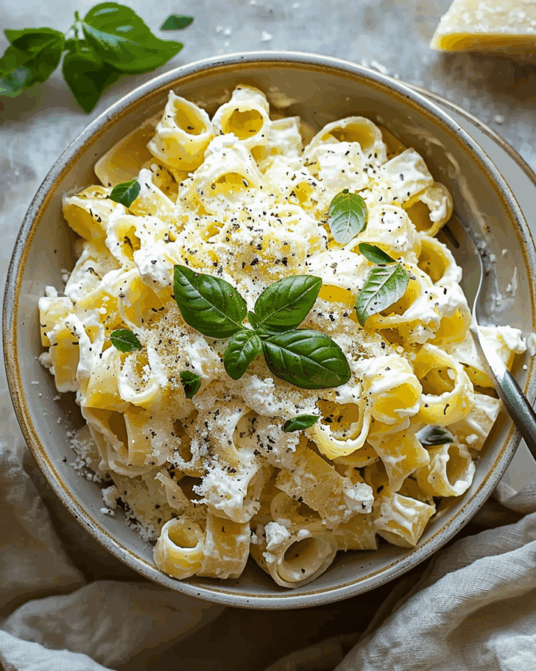 Easy Ricotta Pasta Recipe That’s Creamy, Quick & Irresistible