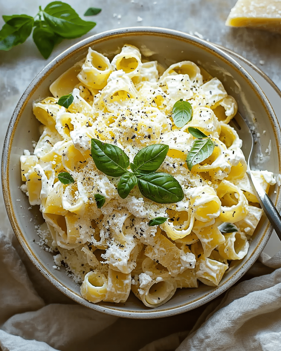Easy Ricotta Pasta Recipe That’s Creamy, Quick & Irresistible