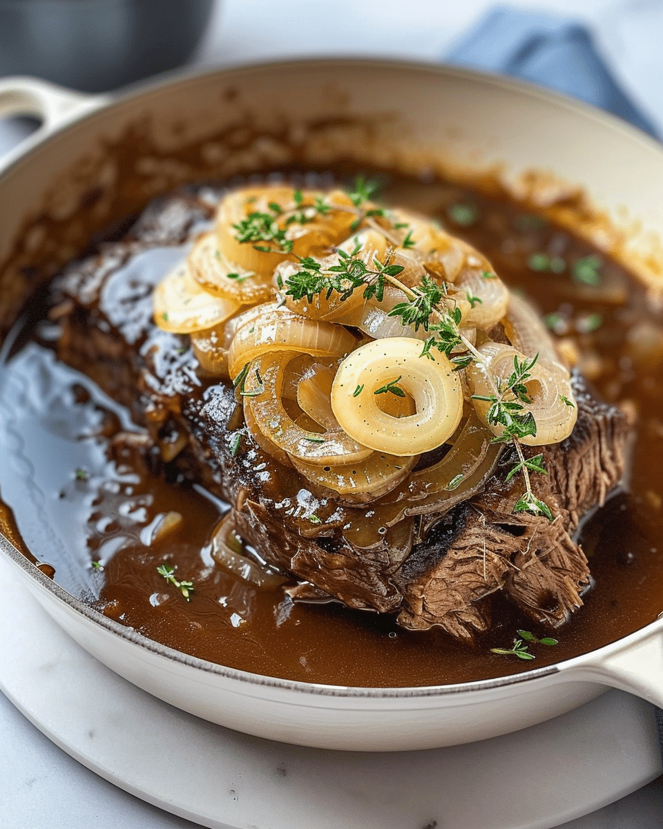 Savory French Onion Pot Roast