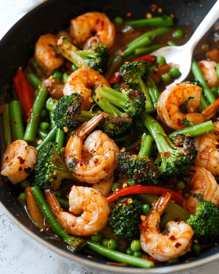 15-Minute Spicy Shrimp and Vegetable Stir-Fry