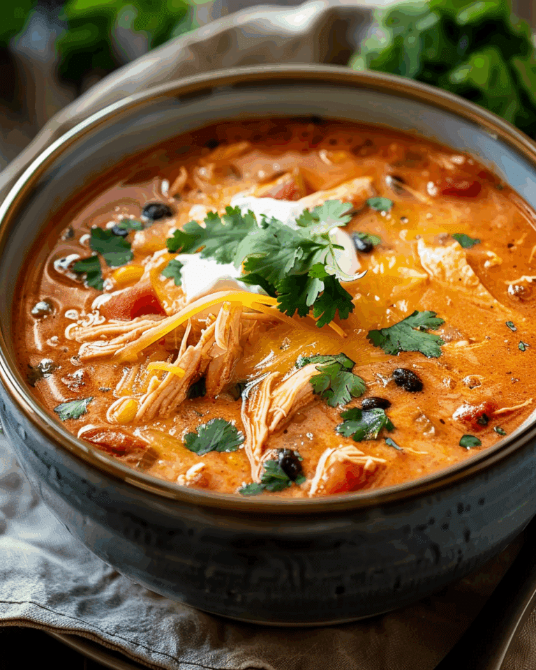 Chicken Enchilada Soup Recipe