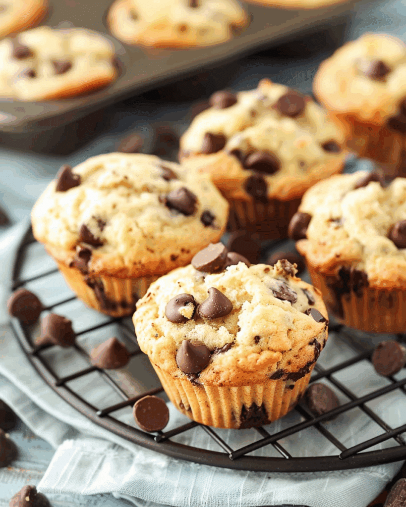 Easy Chocolate Chip Bisquick Muffins