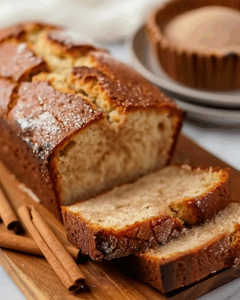 Homemade Cinnamon Donut Bread