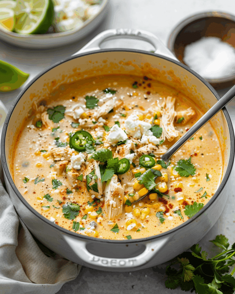 Mexican Street Corn Soup