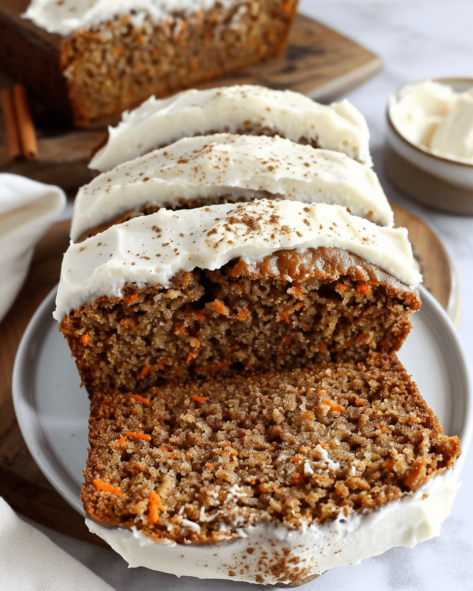 Dairy Free Carrot Cake Banana Bread