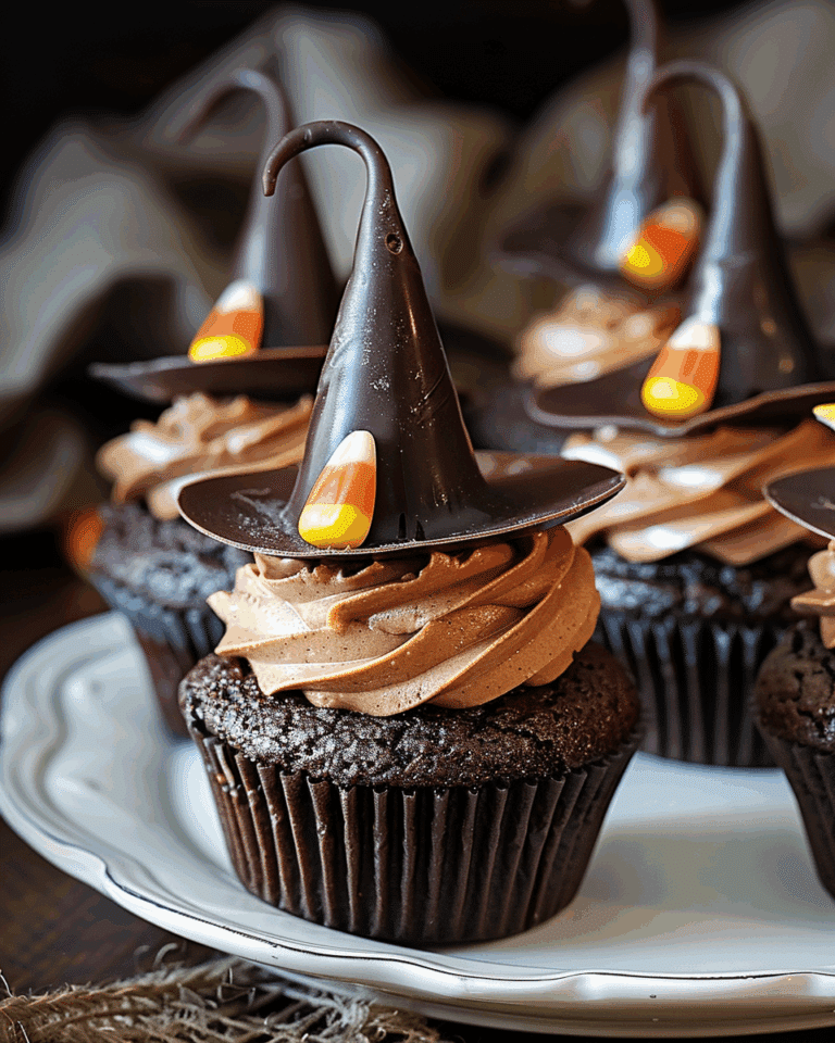 Easy Witch Hat Cupcakes
