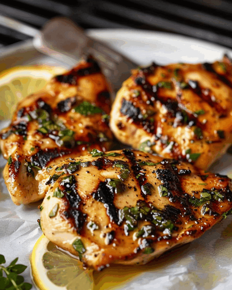 Grandma’s Juicy Grilled Chicken