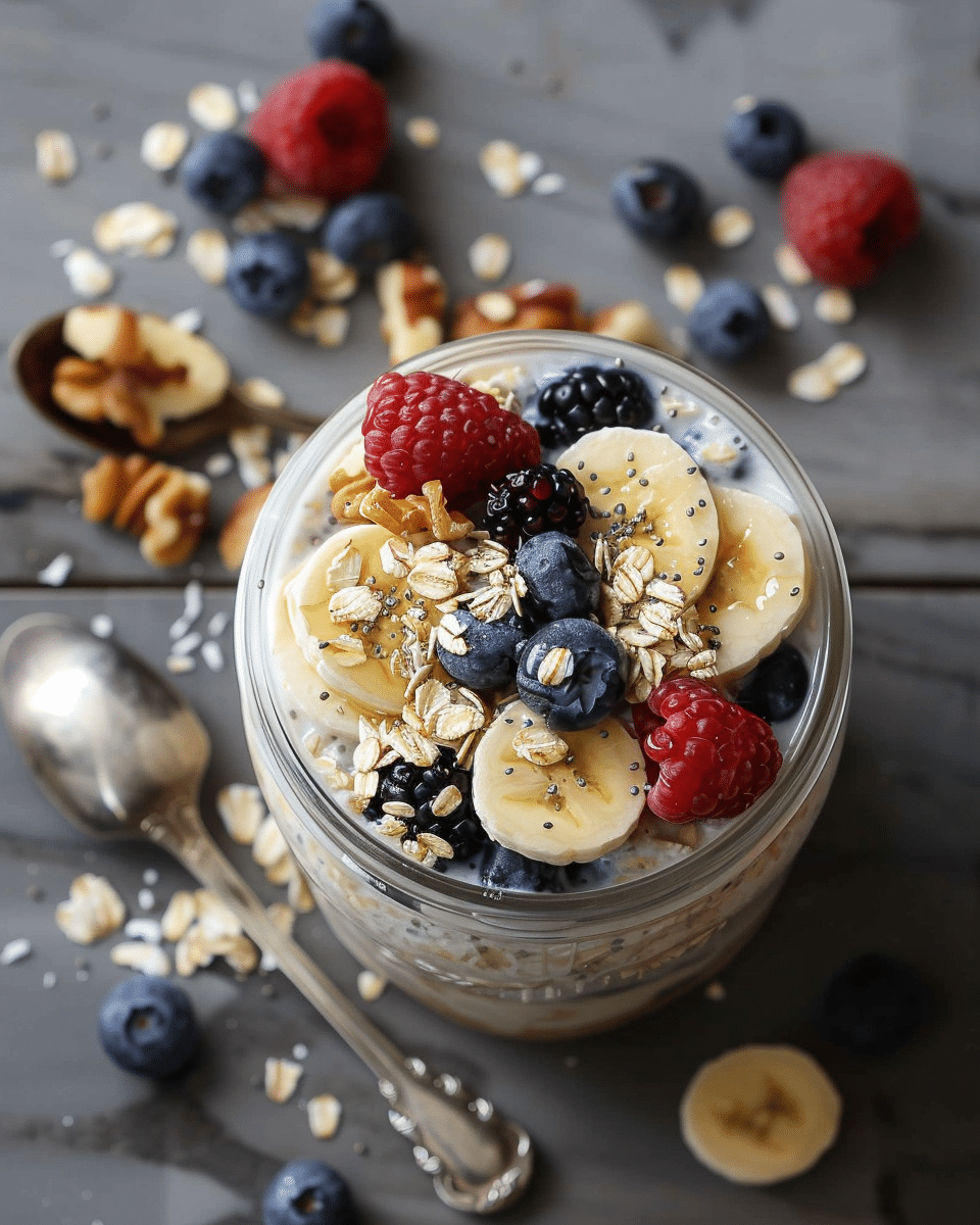 High-Protein Overnight Oats