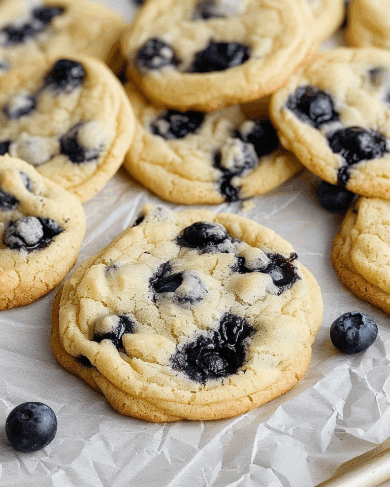 Lemon Blueberry Cookies Recipe