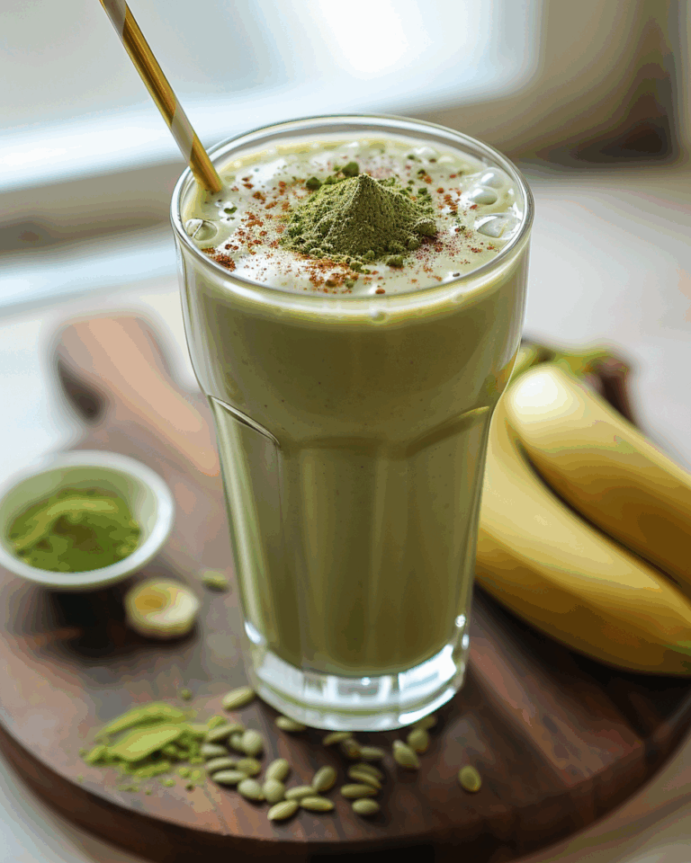 Banana Matcha Smoothie Recipe