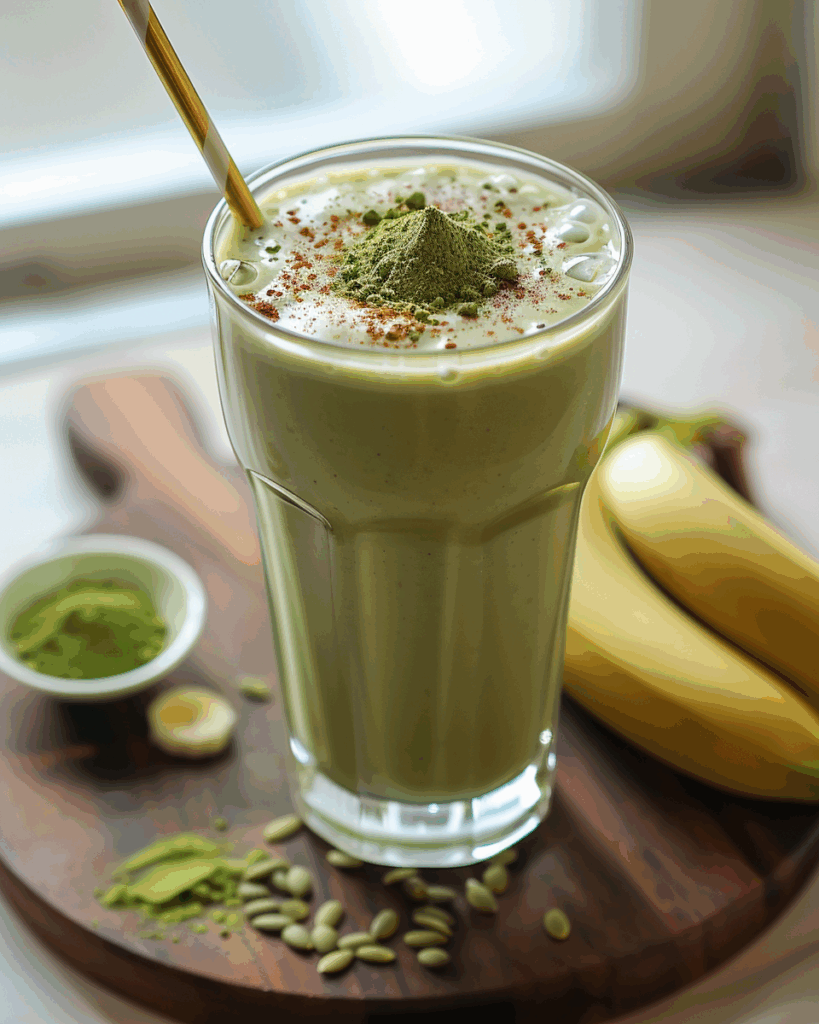 Banana Matcha Smoothie Recipe