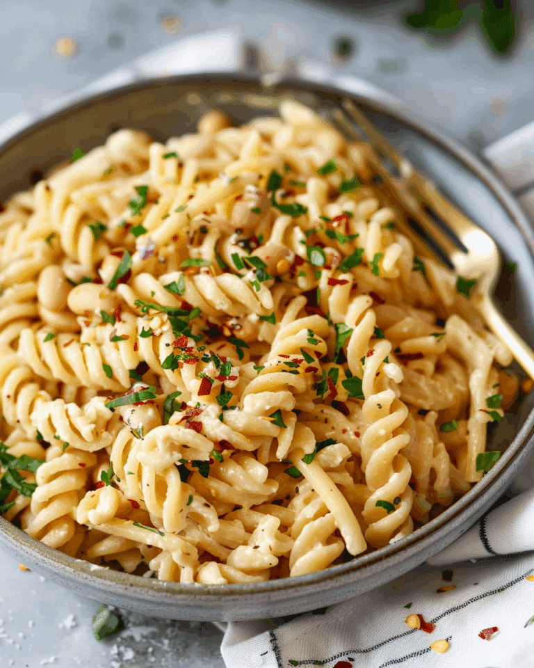 Creamy White Bean Pasta