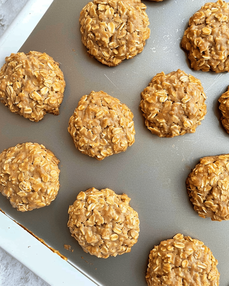 Peanut Butter Oatmeal Cookies