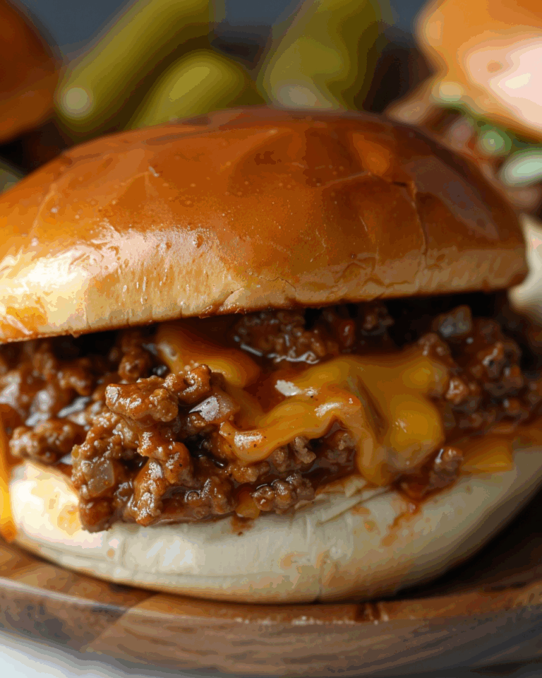 Steakhouse Burger Sloppy Joes