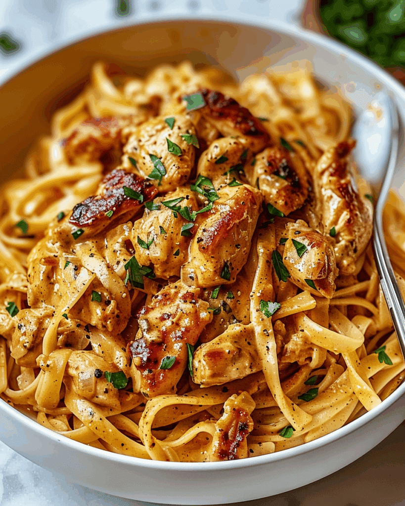 Cowboy Butter Chicken Linguine