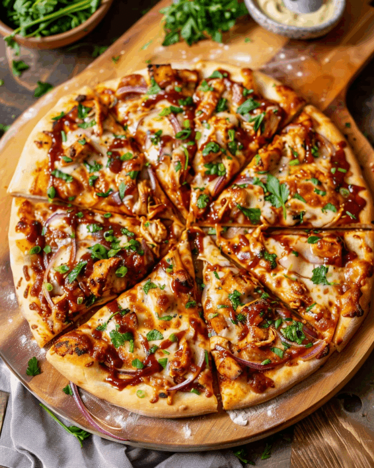BBQ Chicken Pizza Recipe