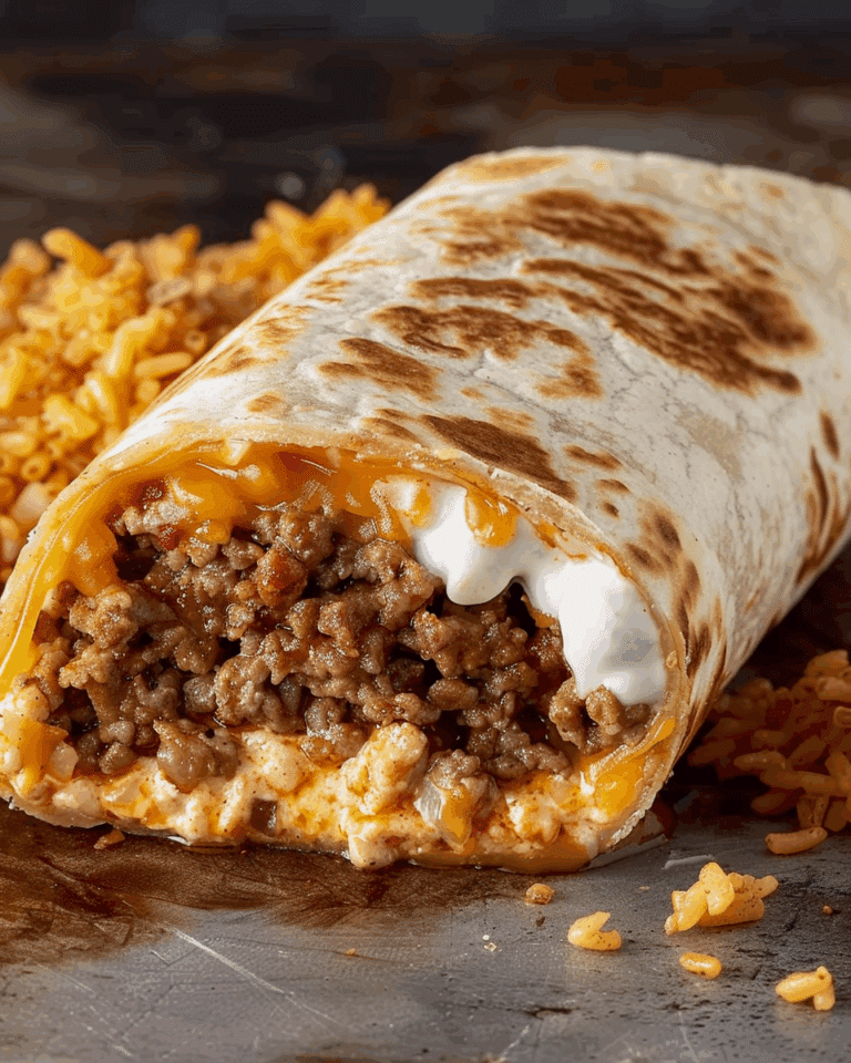 Taco Bell Quesarito Cheesy