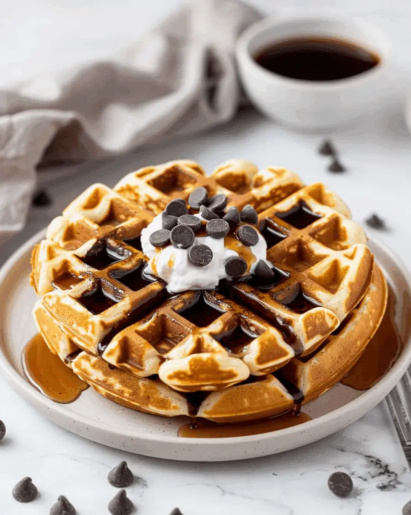 Chocolate Chip Waffles