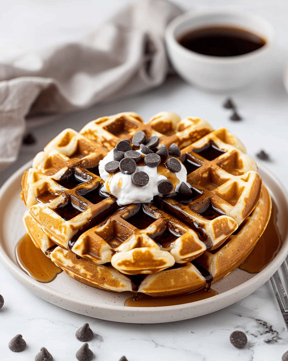 Chocolate Chip Waffles