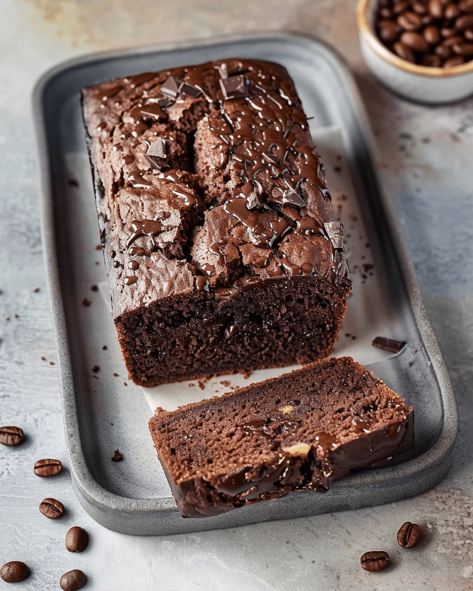 Chocolate Espresso Banana Bread Recipe