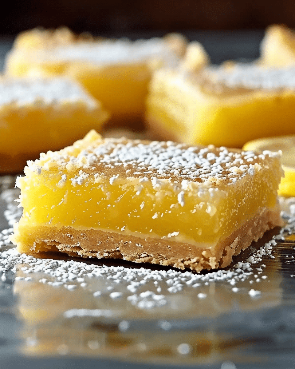 Discover the Joy of Two‑Ingredient Lemon Bars