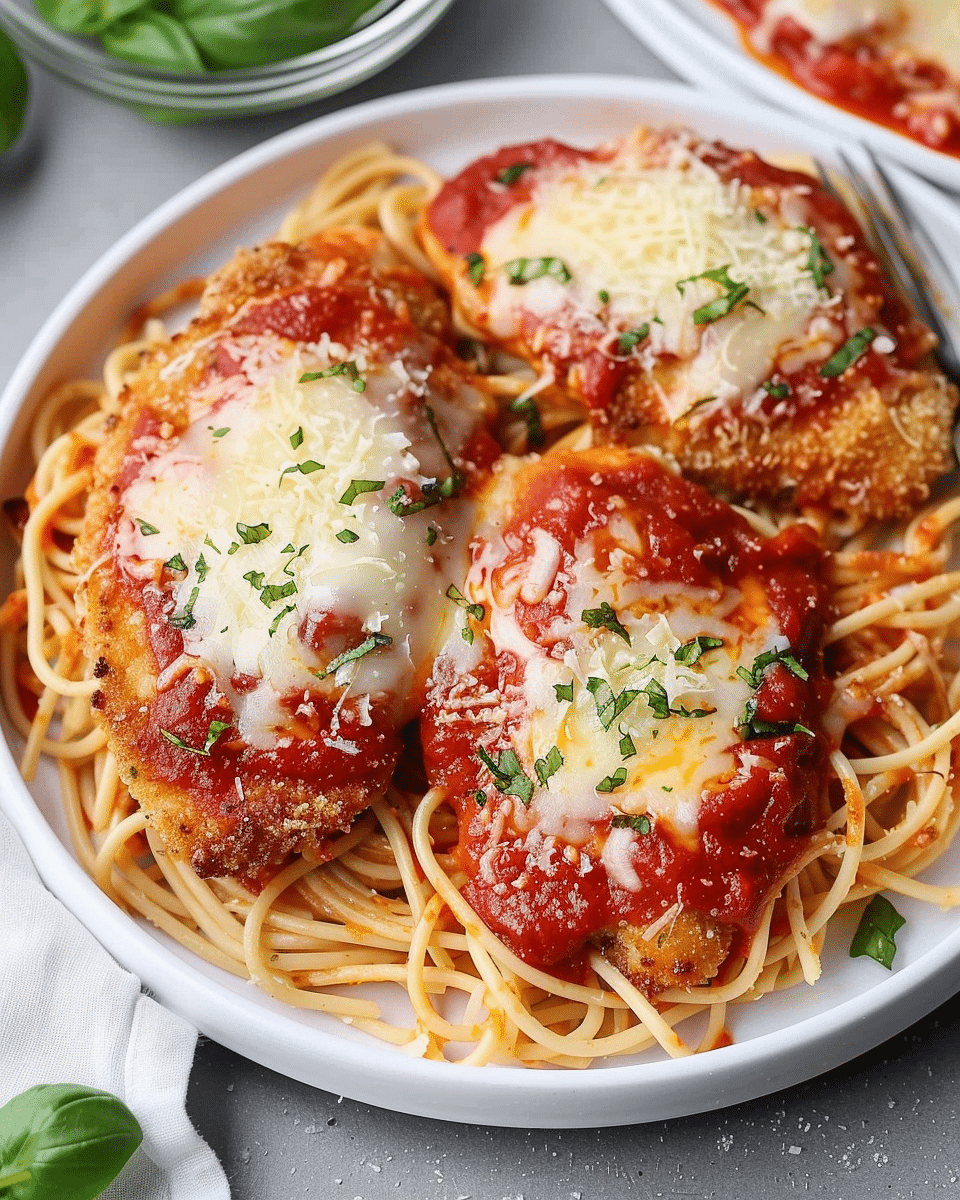 Healthy Baked Chicken Parmesan
