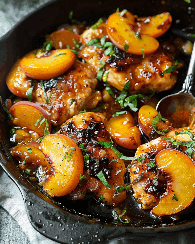 Jalapeno Peach Chicken