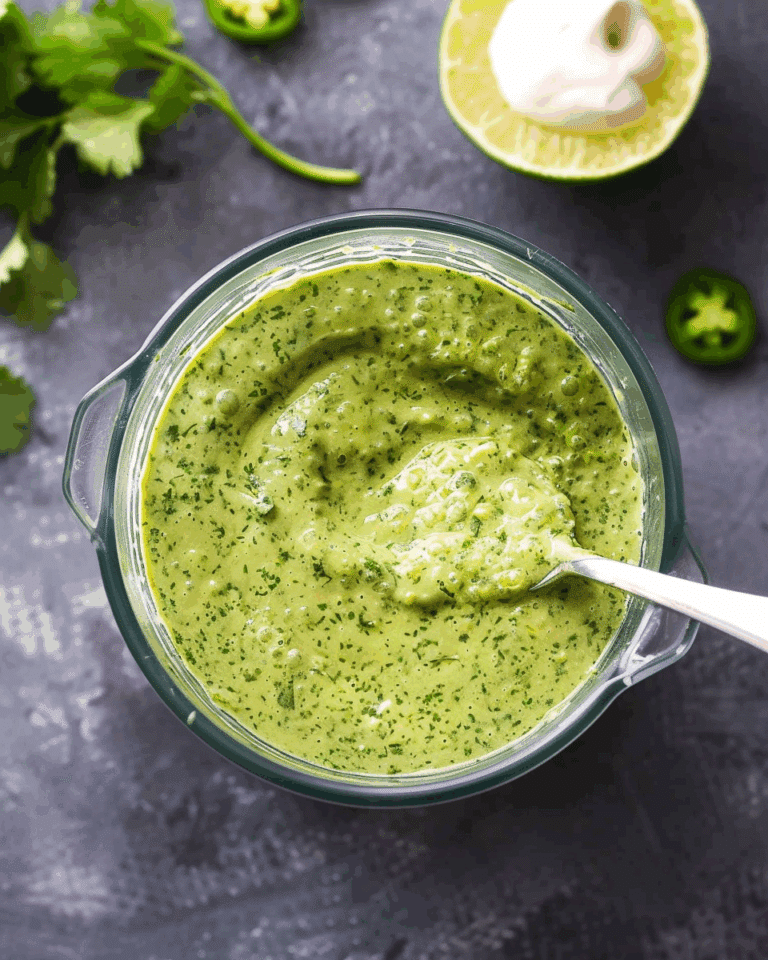 Cilantro Lime Sauce