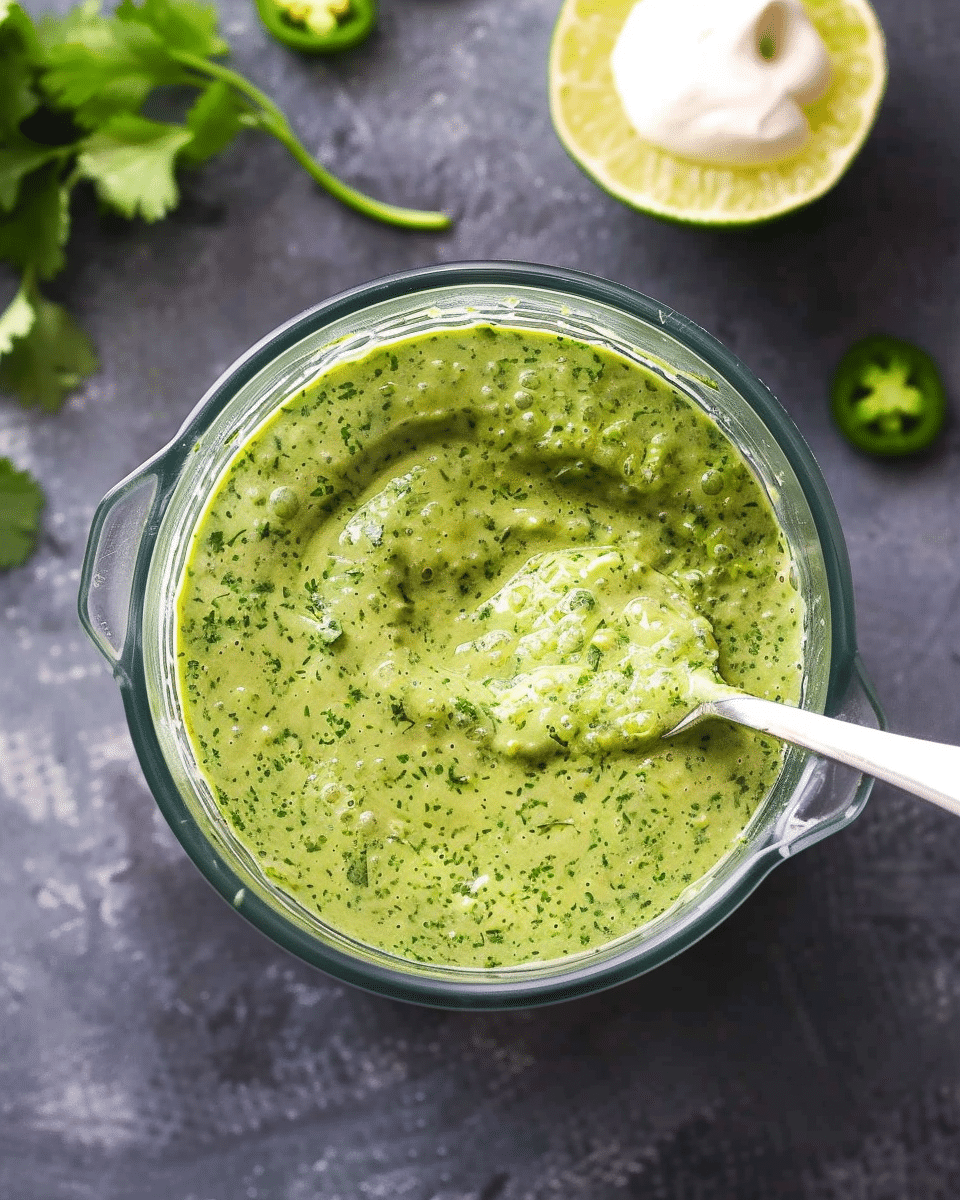 Cilantro Lime Sauce