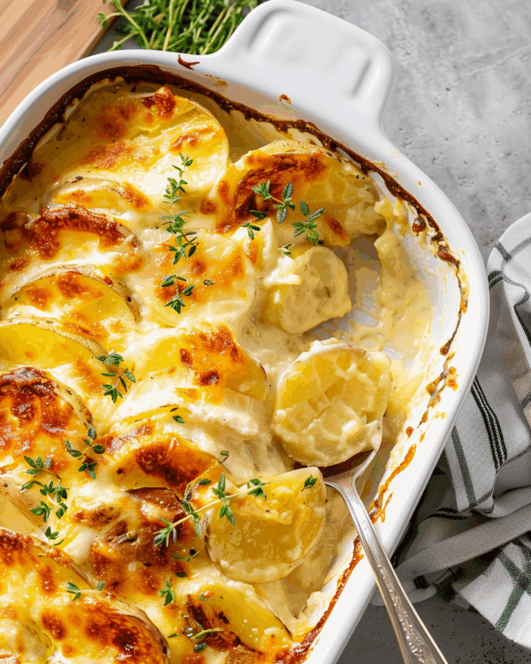 Easy Cheesy Scalloped Potatoes